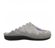 Χειμωνιάτικες Παντόφλες Σπιτιού Adams 754-24513 Γκρι