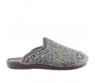 Γυναικείες Παντόφλες Σπιτιού Adam's 624-24574 Γκρι