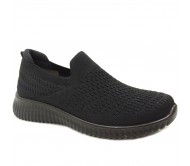 Γυναικεία Slip on Snkeakers B-Soft 2314 Μαύρο Γυναικεία Slip on Snkeakers B-Soft 2314 Μαύρο