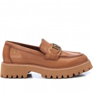 Δερμάτινα Loafers Carmela 160879 Camel 