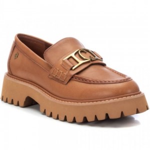 Δερμάτινα Loafers Carmela 160879 Camel 