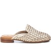 Δερμάτινα Mules Flat Carmela 161273 Χρυσό