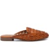 Flat Πλεκτά Mules Carmela 162411 Ταμπά