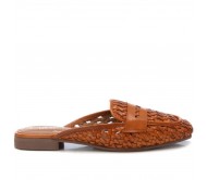 Flat Πλεκτά Mules Carmela 162411 Ταμπά