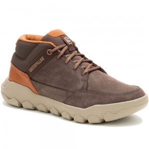Αδιάβροχα Caterpillar Μποτάκια Hex Lite Cruise Mid P726407 Καφέ