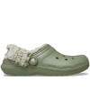 Ανδρική Χειμερινή Παντόφλα Σαμπό Crocs Classic Fleece Lined Clog 211396-3BX Χακί Ανδρική Χειμερινή Παντόφλα Σαμπό Crocs Classic Fleece Lined Clog 211396-3BX Χακί
