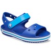 Παιδικό πέδιλο με αυτοκόλλητο Crocs Crocband Sandal Kids 12856-4BX Μπλε ανοιχτό