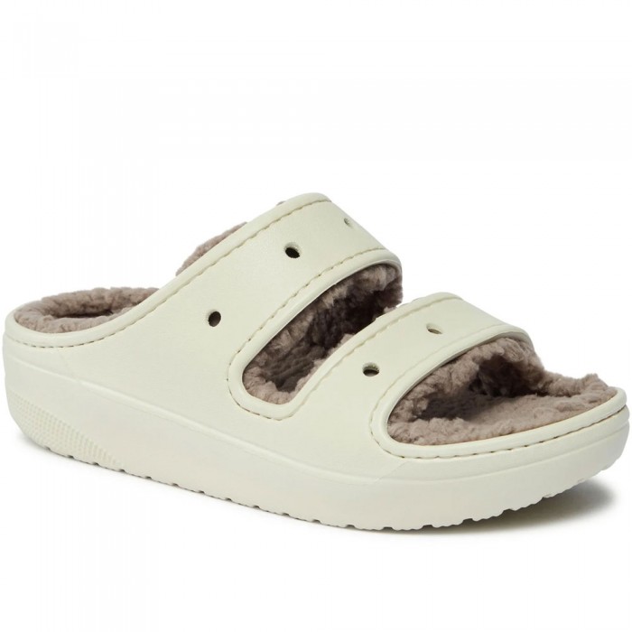 Γυναικείες Crocs Παντόφλες Classic Cozzy Sandal 207446-2YC Μπεζ