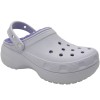 Γούνινα Σαμπό Crocs - Classic Platform Lined Clog 207938-5AF Λιλά