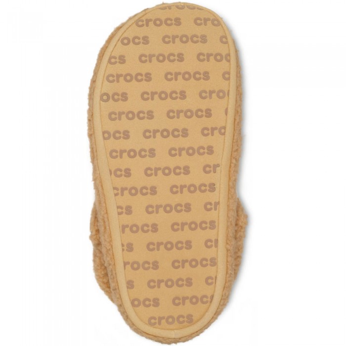 Γούνινες Παντόφλες Σπιτιού Crocs - Classic Cozzzy Slipper 209386-209 Μπεζ