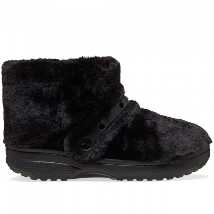 Γυναικεία Μποτάκια Crocs - Classic Unfurgettable Boot 211743-060 Μαύρο