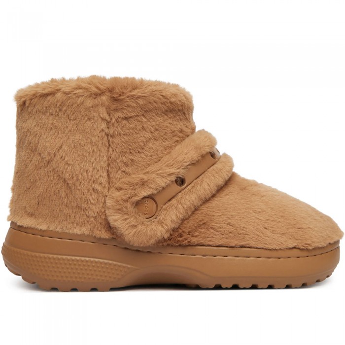 Γυναικεία Μποτάκια Crocs - Classic Unfurgettable Boot 211743-2EY Καφέ Γυναικεία Μποτάκια Crocs - Classic Unfurgettable Boot 211743-2EY Καφέ