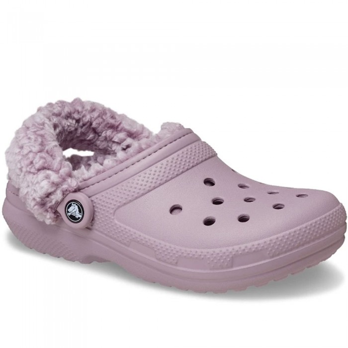 Γυναικεία Χειμερινή Παντόφλα Σαμπό Crocs Classic Fleece Lined Clog 211396-5EO Λιλά Γυναικεία Χειμερινή Παντόφλα Σαμπό Crocs Classic Fleece Lined Clog 211396-5EO Λιλά
