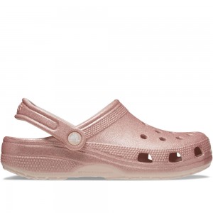 Crocs - Classic Glitter Clog 205942-6WV Ροζ