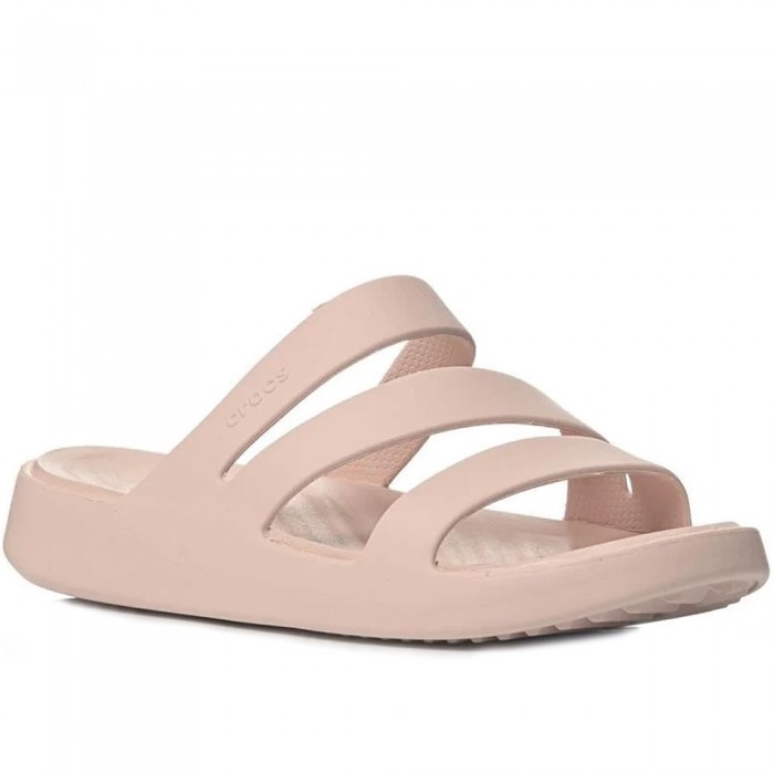 Παντόφλες Crocs - Getaway Strappy 209587-6UR Ροζ