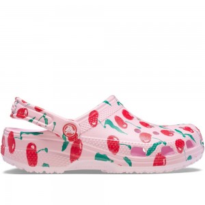 Σαμπό Crocs - Classic Fresh Fruits Clog 211008-6ZW Ροζ