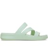 Παντόφλες Crocs - Getaway Strappy 209587-3YF Μέντα