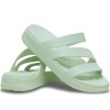 Παντόφλες Crocs - Getaway Strappy 209587-3YF Μέντα