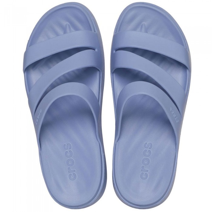 Παντόφλες Crocs - Getaway Strappy 209587-453 Μπλε