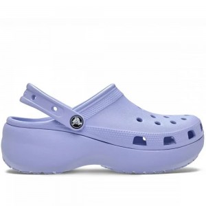 Γυναικείο Σαμπό Πλατφόρμα Crocs - Classic Platform 206750-453 Μπλε