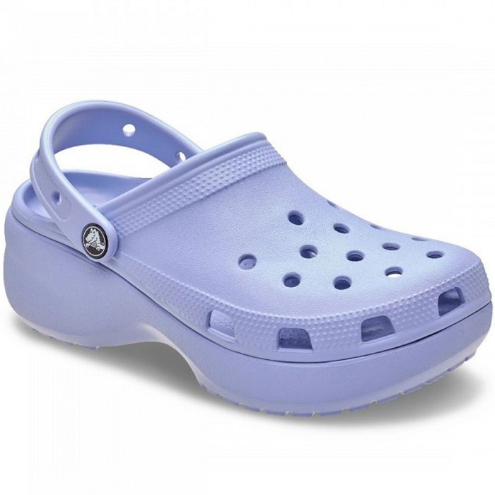 Γυναικείο Σαμπό Πλατφόρμα Crocs - Classic Platform 206750-453 Μπλε