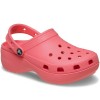 Γυναικείο Σαμπό Πλατφόρμα Crocs - Classic Platform 206750-6UI Κοραλί