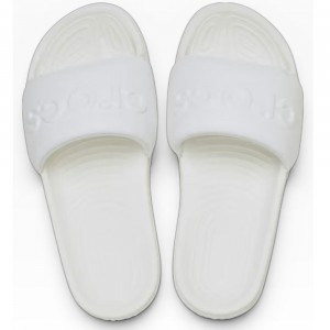 Γυναικείες Crocs - All Day Slide 211430-100 Λευκό