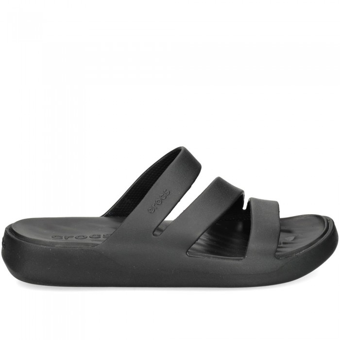 Παντόφλες Crocs - Getaway Strappy 209587-001 Μαύρο