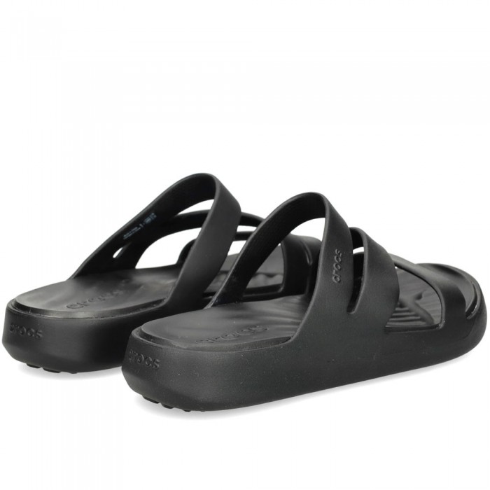 Παντόφλες Crocs - Getaway Strappy 209587-001 Μαύρο