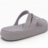 Παντόφλες Crocs - Getaway Strappy 209587-5PS Λιλά