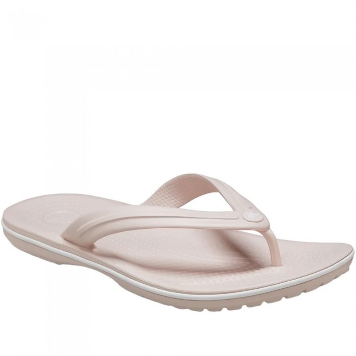 Γυναικείες Σαγιονάρες Crocs - Crocband Flip 11033-6UR Nude