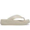 Σαγιονάρες Crocs - Gataway Platform Flip 209410-160 Εκρού
