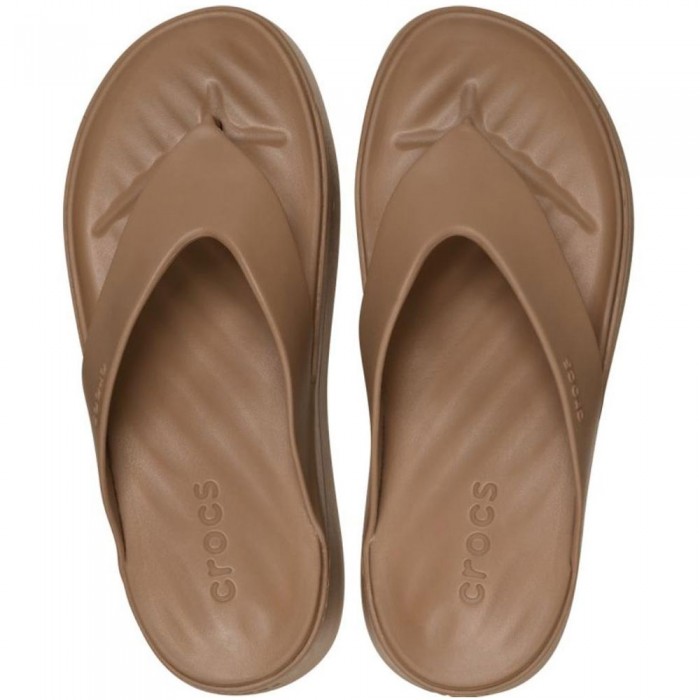 Σαγιονάρες Crocs - Gataway Platform Flip 209410-2JJ Καφέ