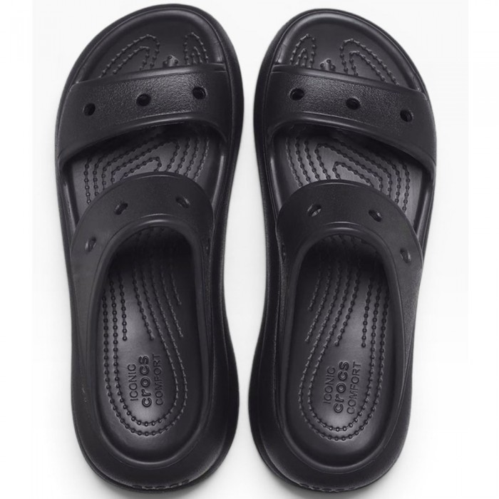 Γυναικεία Crocs - Crush Sandal 207670-001 Μαύρο
