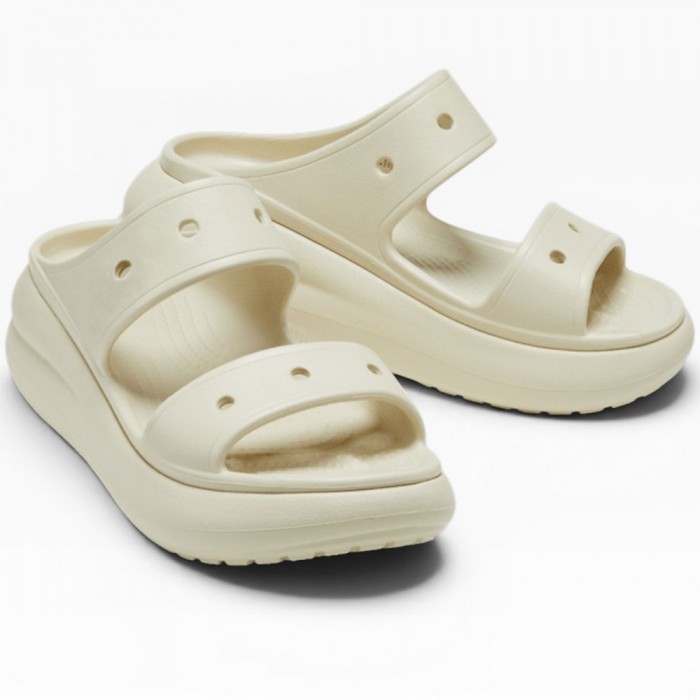 Γυναικεία Crocs - Crush Sandal 207670-2Y2 Εκρού