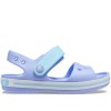 Παιδικό πέδιλο με αυτοκόλλητο Crocs Crocband Sandal Kids - 12856-5Q6  Μωβ