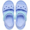 Παιδικό πέδιλο με αυτοκόλλητο Crocs Crocband Sandal Kids - 12856-5Q6  Μωβ