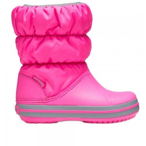 Παιδικά Μποτάκια - Γαλότσες Crocs Winter Puff Boot 14613-6TR Φούξια