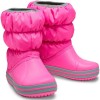 Παιδικά Μποτάκια - Γαλότσες Crocs Winter Puff Boot 14613-6TR Φούξια