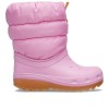 Μποτάκι - Γαλότσα Crocs - Classic Neo Puff Boot 207684-4PQ Ροζ