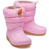 Μποτάκι - Γαλότσα Crocs - Classic Neo Puff Boot 207684-4PQ Ροζ