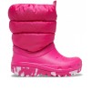 Παιδική Μπότα Crocs - Classic Neo Puff Boot 207684-6X0 Φούξια