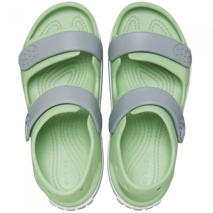 Crocs Παιδικά Πέδιλα Crocband Cruiser Sandal 209423-3WD Πράσινο