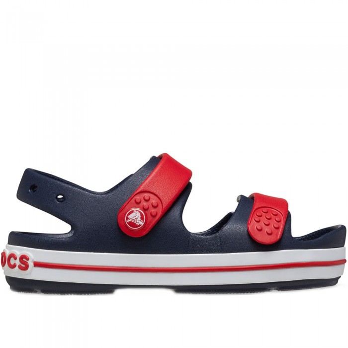 Crocs Παιδικά Πέδιλα Crocband Cruiser Sandal 209423-4OT Μπλε/Κόκκινο