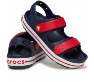 Crocs Παιδικά Πέδιλα Crocband Cruiser Sandal 209423-4OT Μπλε/Κόκκινο