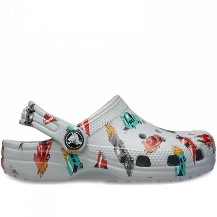 Αγορίστικα Crocs - Classic Race Cars Graphic 210992-1NN Γκρι Αγορίστικα Crocs - Classic Race Cars Graphic 210992-1NN Γκρι