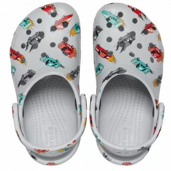 Αγορίστικα Crocs - Classic Race Cars Graphic 210992-1NN Γκρι Αγορίστικα Crocs - Classic Race Cars Graphic 210992-1NN Γκρι
