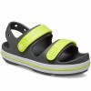 Crocs Παιδικά Πέδιλα Crocband Cruiser Sandal 209423-1NJ Γκρι/Πράσινο