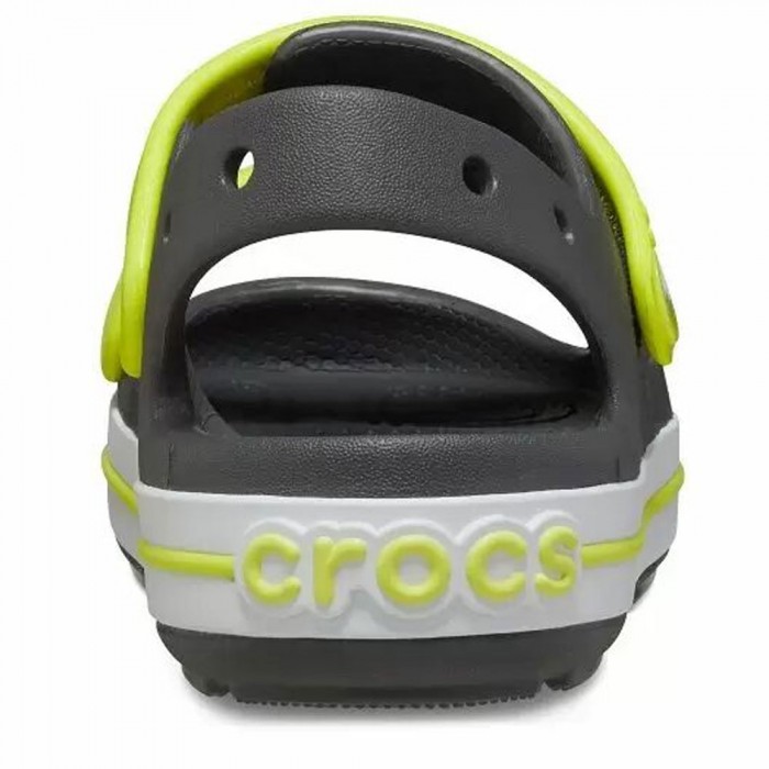 Crocs Παιδικά Πέδιλα Crocband Cruiser Sandal 209423-1NJ Γκρι/Πράσινο