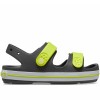 Crocs Μπεμπέ Πέδιλα Crocband Cruiser Sandal 209424-1NJ Γκρι/Πράσινο